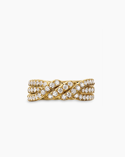 David Yurman Continuance Three Row Band Ring David Yurman Wedding