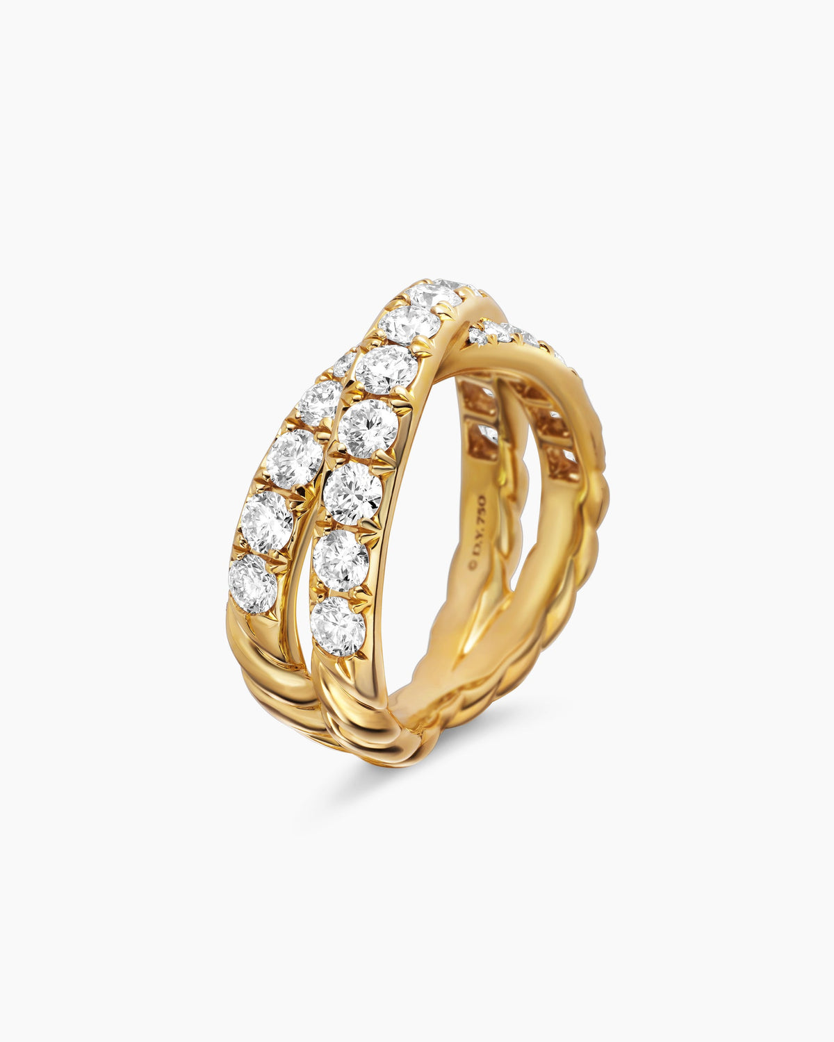 David Yurman DY Crossover Band Ring David Yurman Wedding