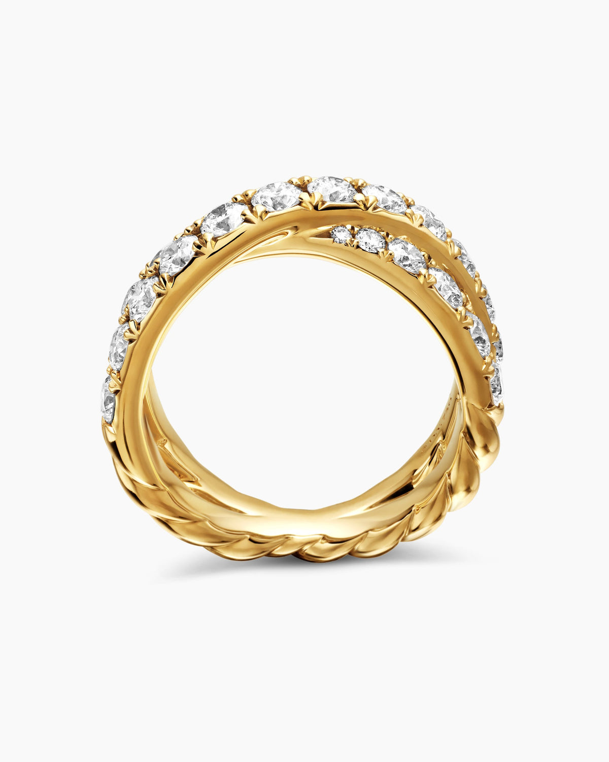 David Yurman DY Crossover Band Ring David Yurman Wedding