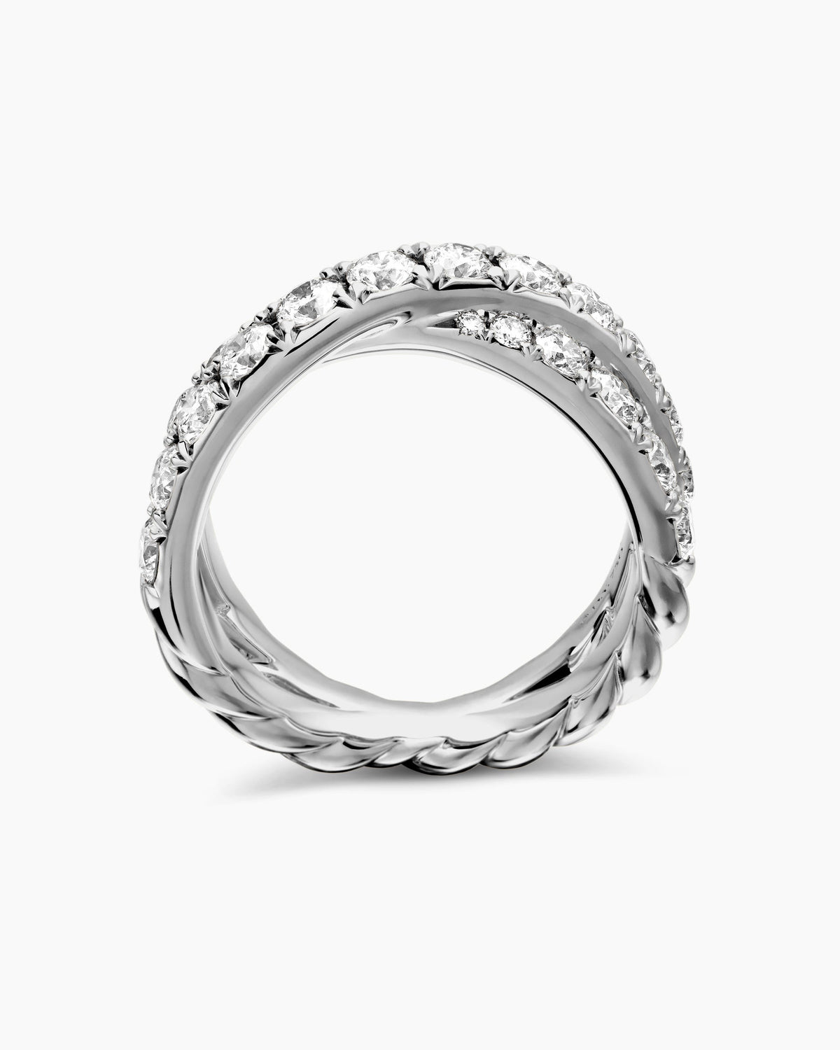 David Yurman DY Crossover Band Ring David Yurman Wedding