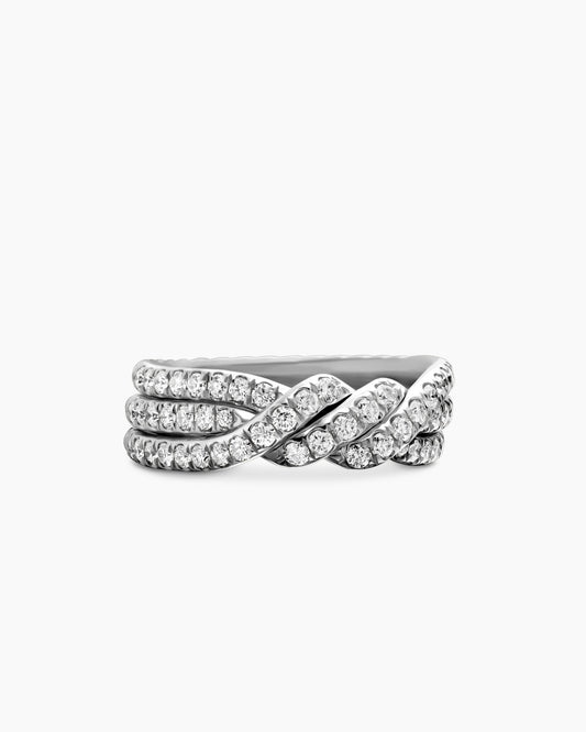 David Yurman Continuance Three Row Band Ring David Yurman Wedding