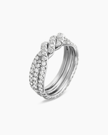 David Yurman Continuance Three Row Band Ring David Yurman Wedding