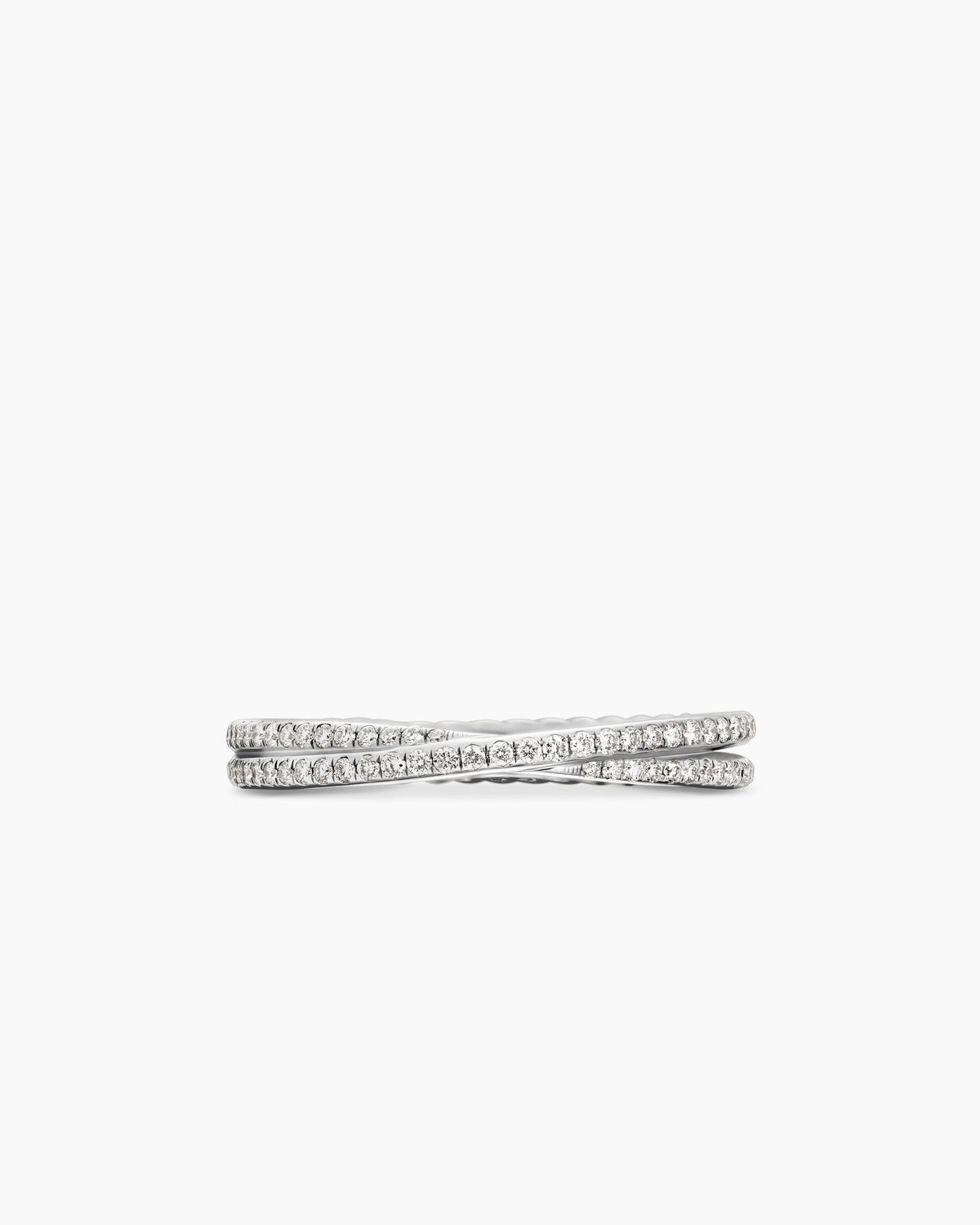 David Yurman DY Crossover Micro Pavé Band Ring David Yurman Wedding