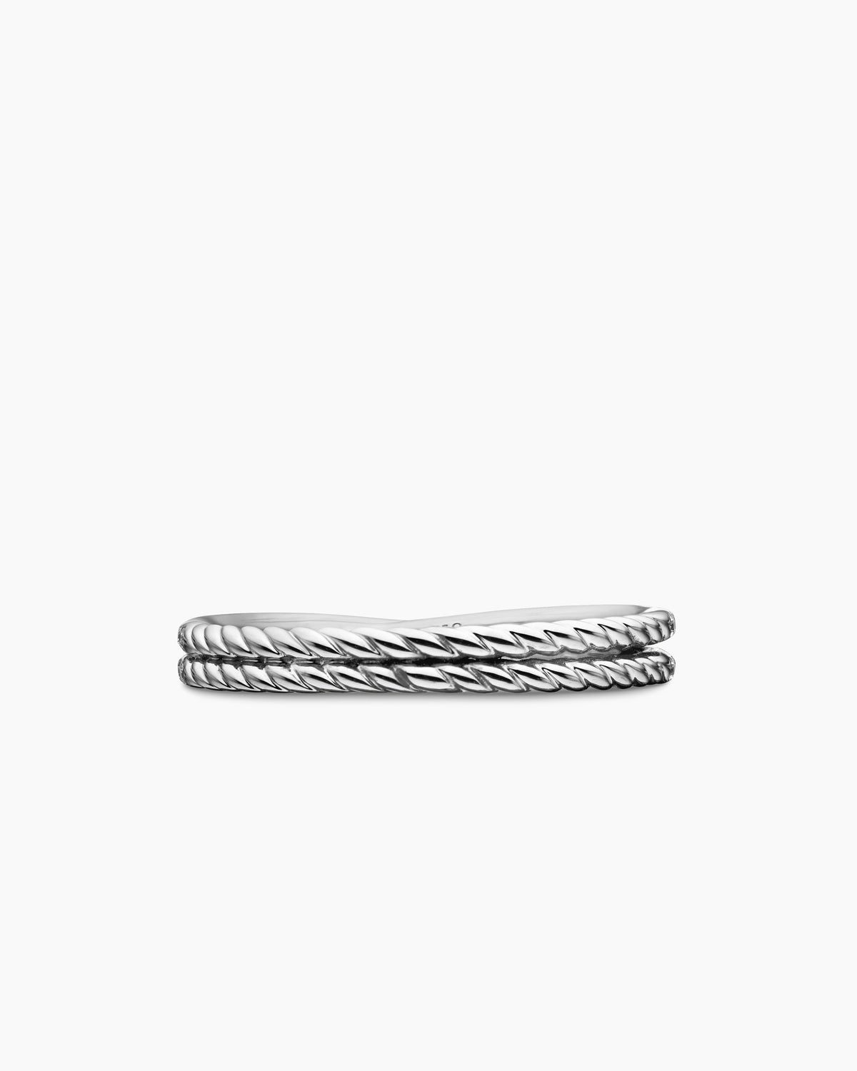 David Yurman DY Crossover Micro Pavé Band Ring David Yurman Wedding