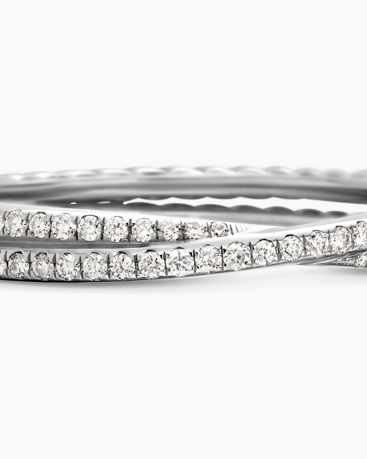 David Yurman DY Crossover Micro Pavé Band Ring David Yurman Wedding