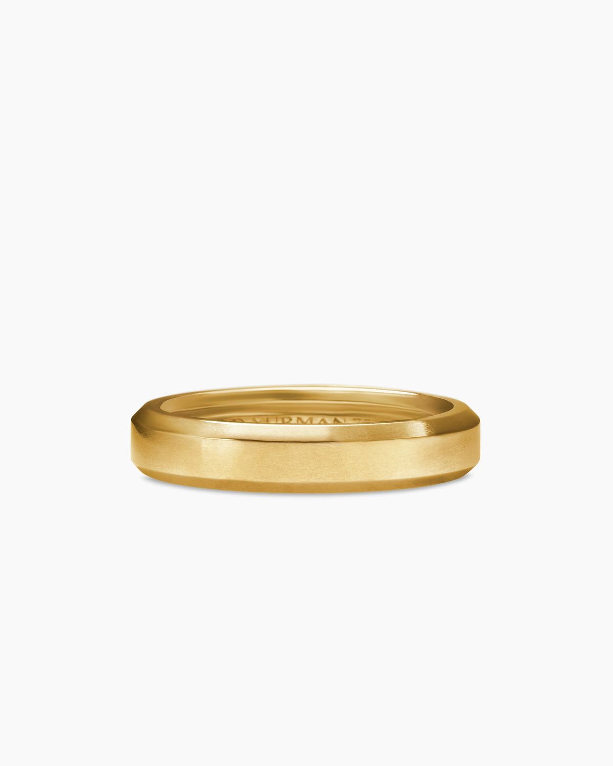 David Yurman Beveled Band Ring David Yurman Wedding