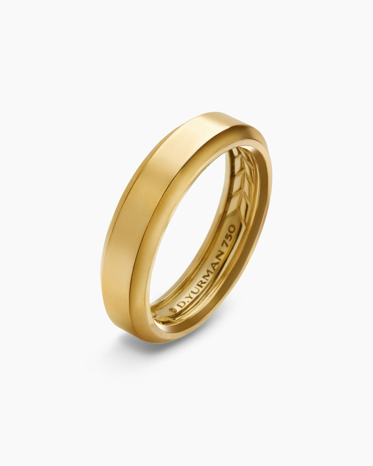 David Yurman Beveled Band Ring David Yurman Wedding