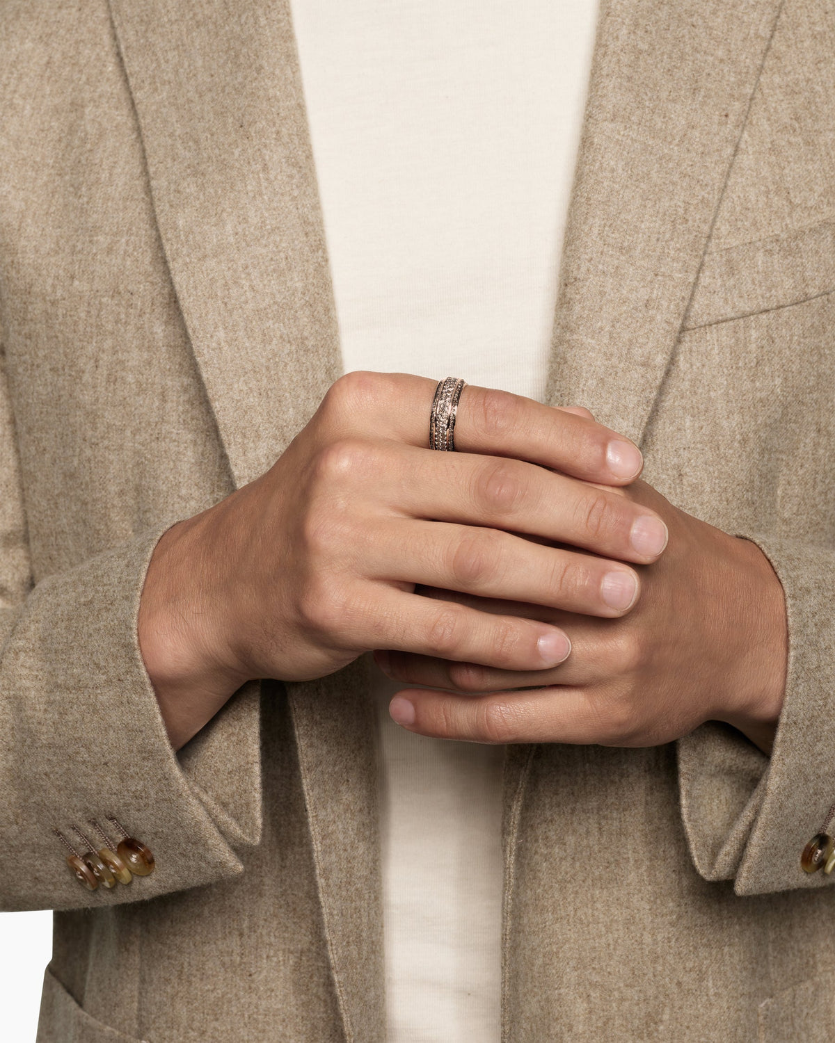 David Yurman Streamline Beveled Band Ring David Yurman Wedding