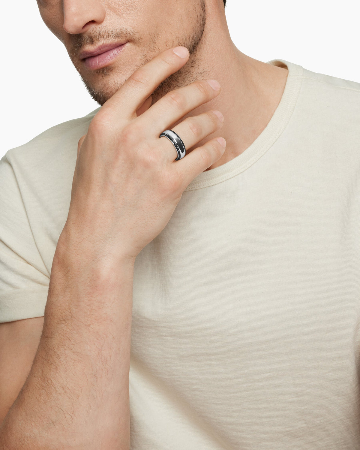 David Yurman Beveled Band Ring David Yurman Wedding