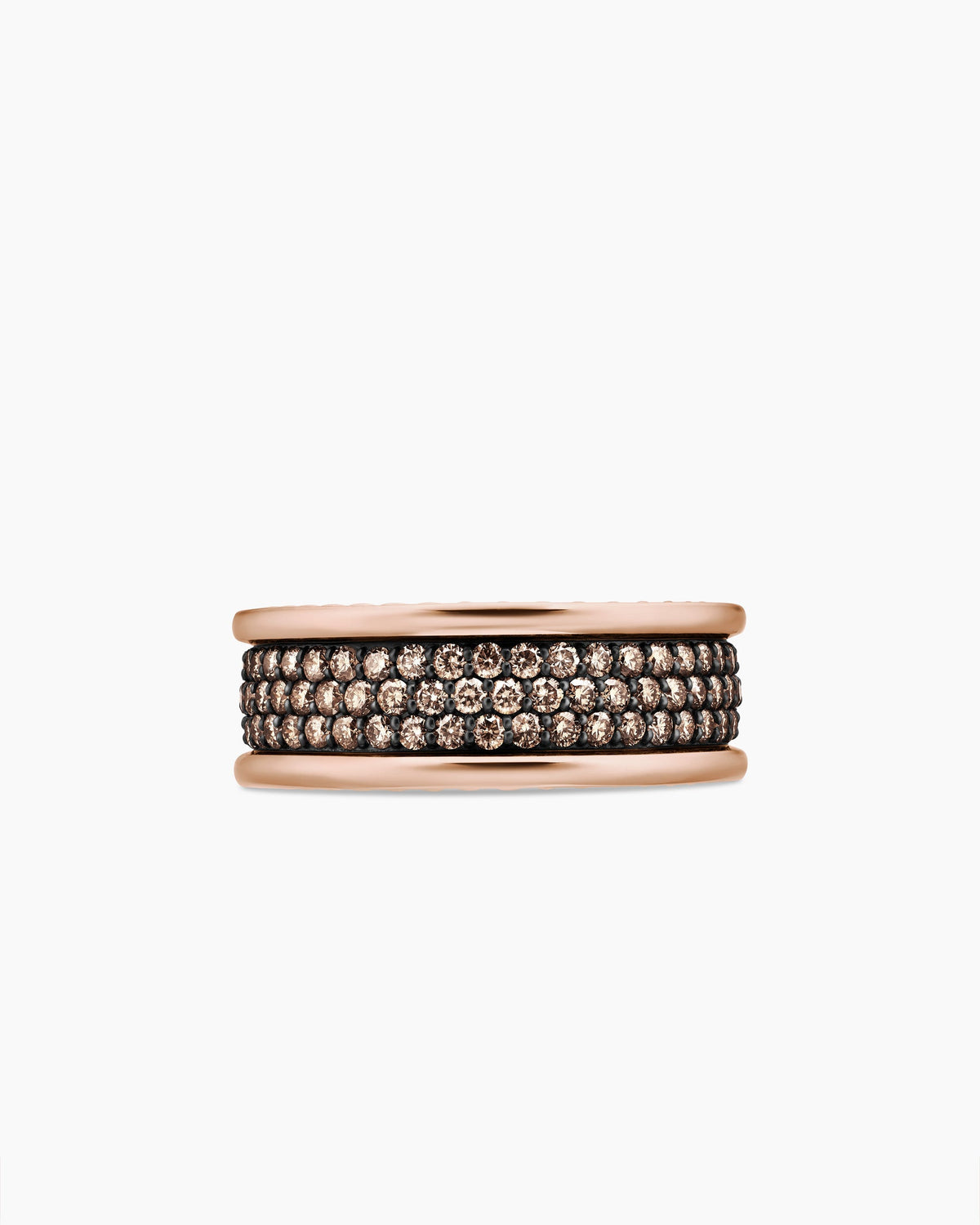 David Yurman Streamline Pavé Three Row Band Ring David Yurman Wedding