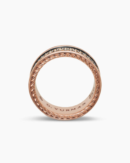 David Yurman Streamline Pavé Three Row Band Ring David Yurman Wedding