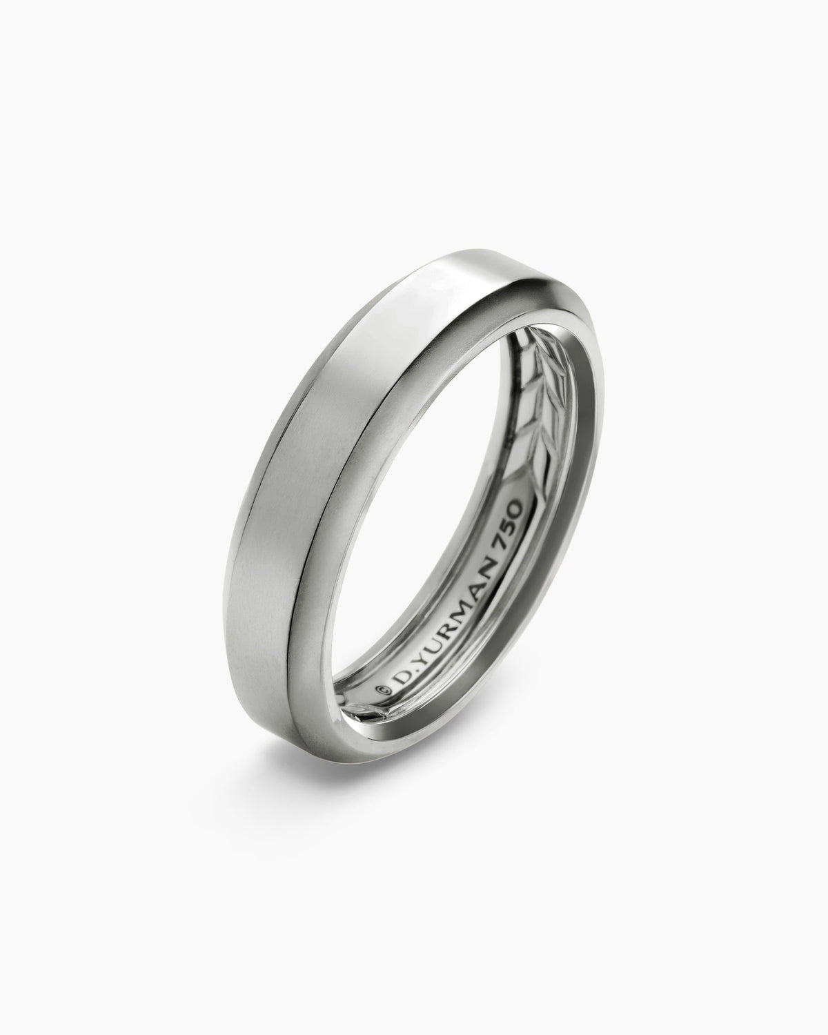 David Yurman Beveled Band Ring David Yurman Wedding