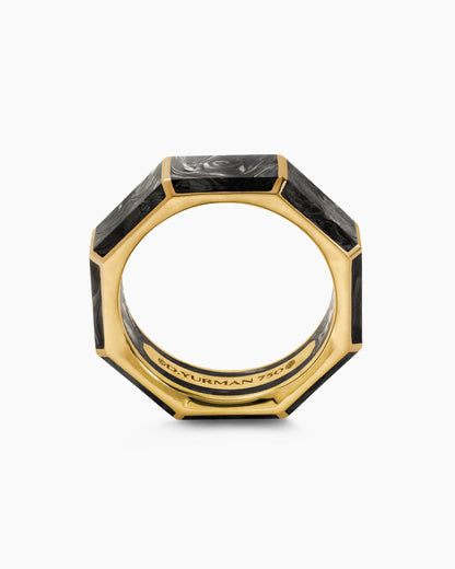 David Yurman Forged Carbon Faceted Band Ring David Yurman Wedding