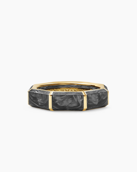 David Yurman Forged Carbon Faceted Band Ring David Yurman Wedding