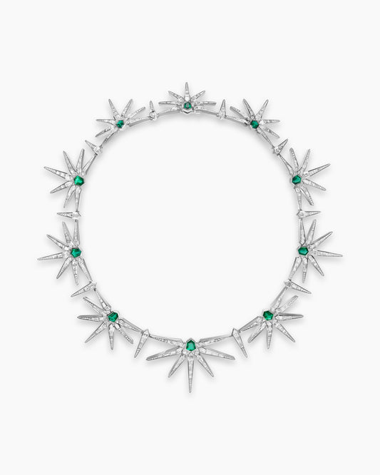 David Yurman Liberty Emerald Statement Necklace David Yurman High Jewelry