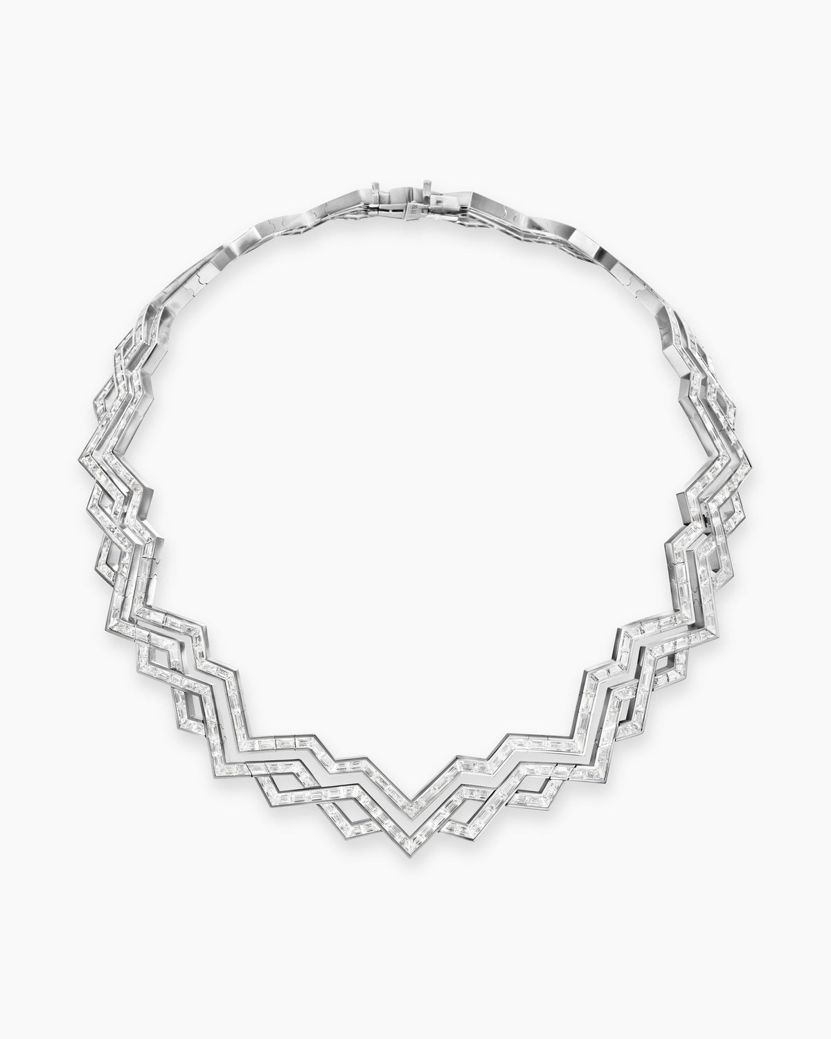 David Yurman Stax Zig Zag Necklace David Yurman High Jewelry