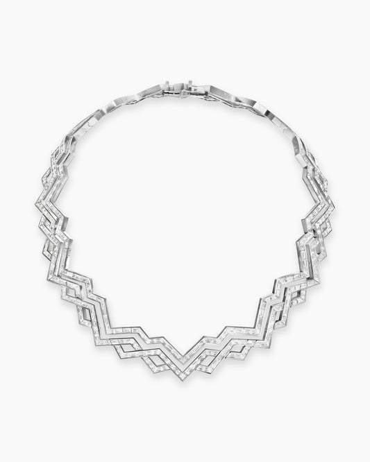 David Yurman Stax Zig Zag Necklace David Yurman High Jewelry