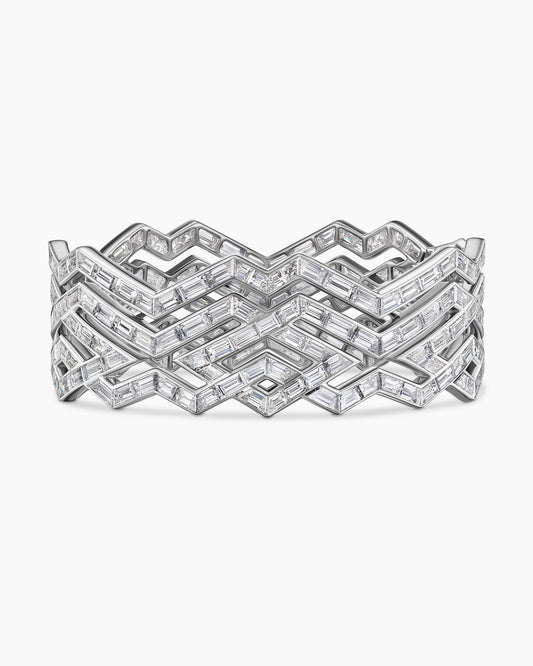 David Yurman Stax Zig Zag Multi Row Bangle Bracelet David Yurman High Jewelry