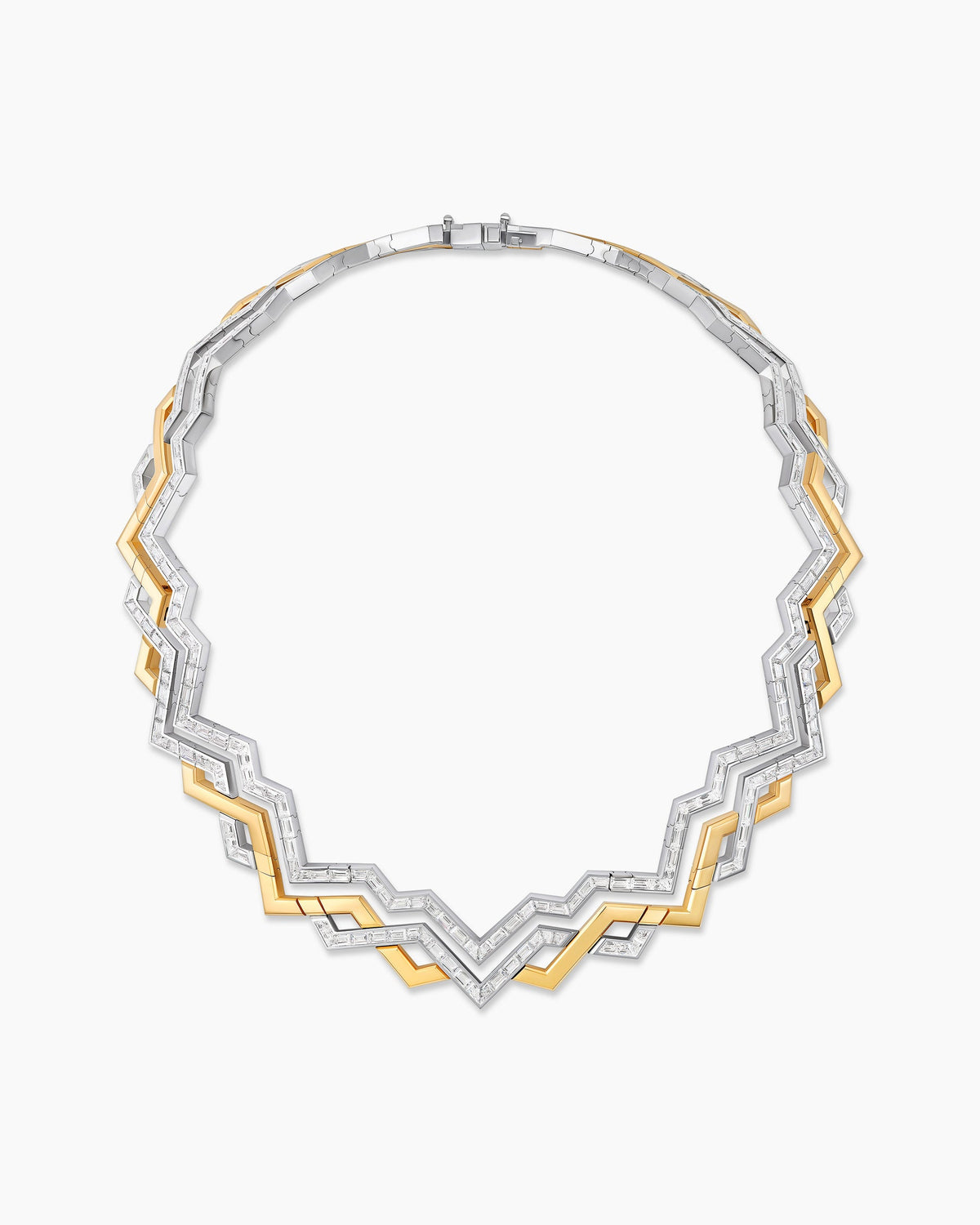 David Yurman Stax Zig Zag Necklace David Yurman High Jewelry