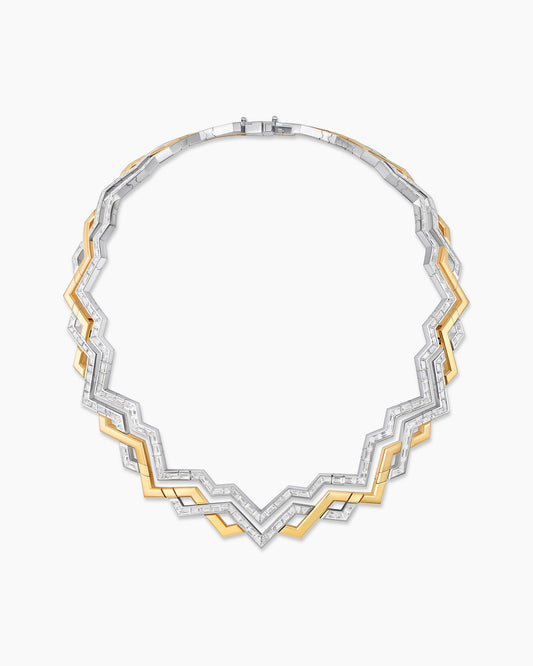 David Yurman Stax Zig Zag Necklace David Yurman High Jewelry