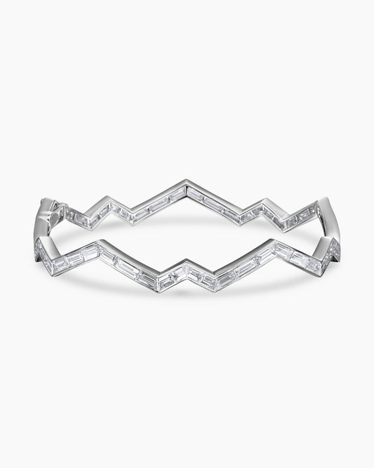 David Yurman Stax Zig Zag Bangle Bracelet David Yurman High Jewelry