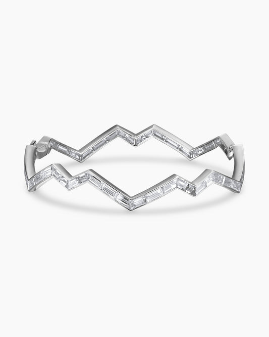 David Yurman Stax Zig Zag Bangle Bracelet David Yurman High Jewelry