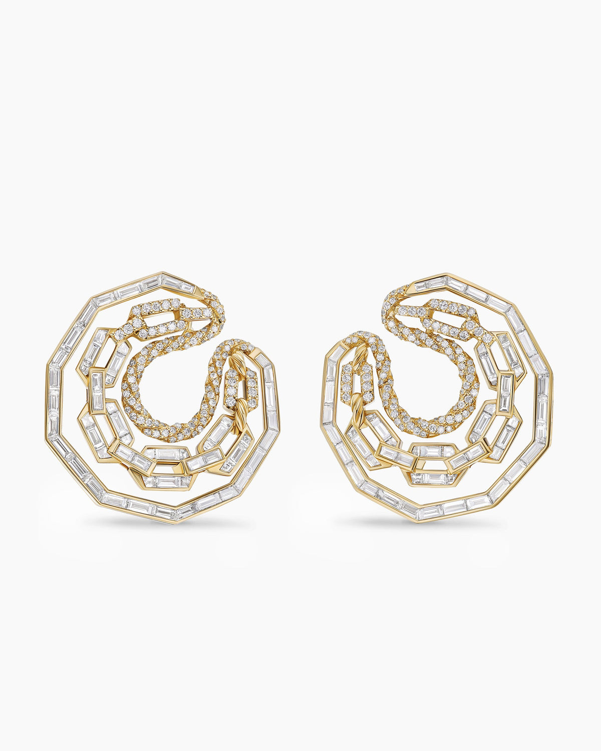 David Yurman Stax Round Hoop Earrings David Yurman High Jewelry