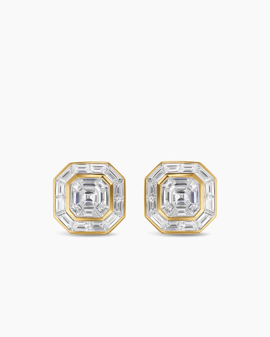 David Yurman Men's Deco Stud Earrings David Yurman High Jewelry