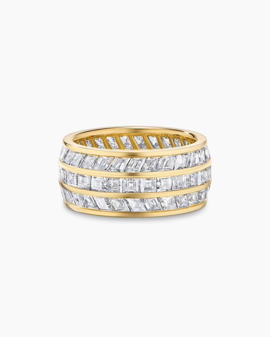 David Yurman Men's Deco Stone Band Ring David Yurman High Jewelry