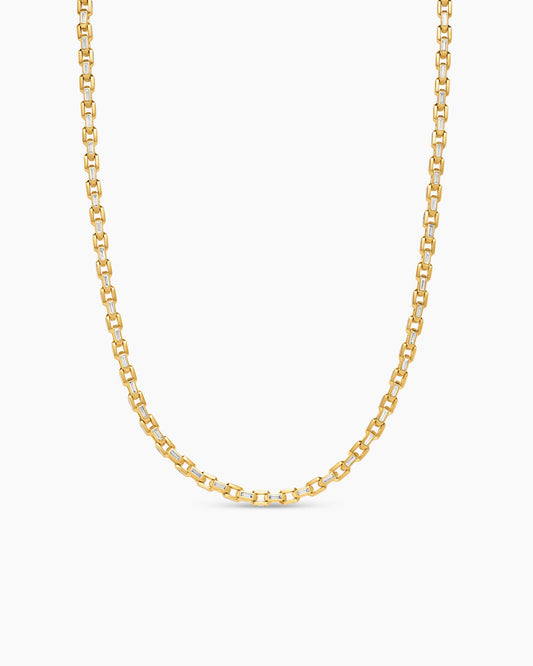 David Yurman Men's Deco Chain Link Necklace David Yurman High Jewelry