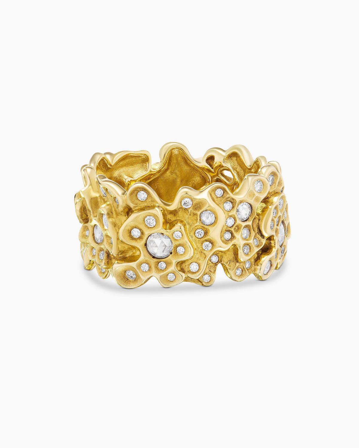 David Yurman Petals Band Ring David Yurman High Jewelry