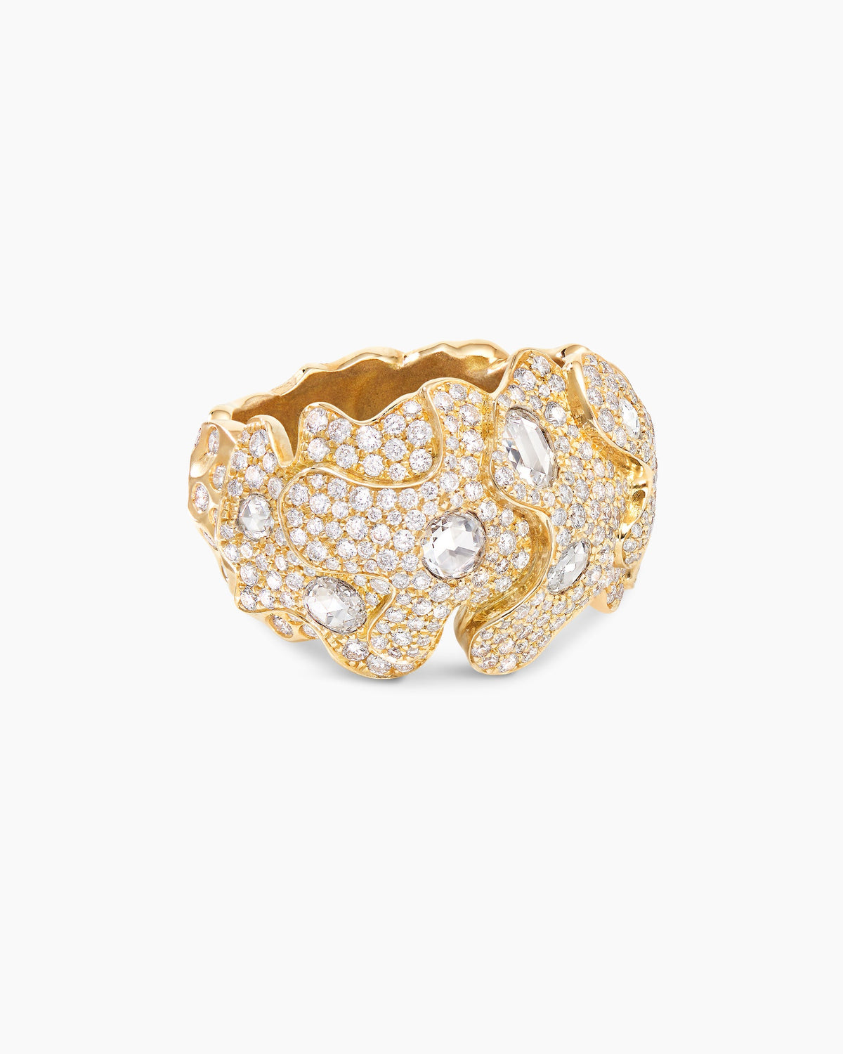 David Yurman Petals Band Ring David Yurman High Jewelry