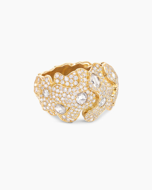 David Yurman Petals Band Ring David Yurman High Jewelry