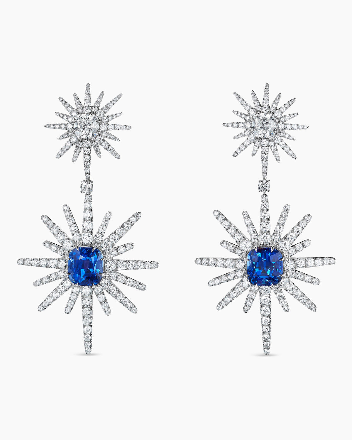David Yurman Starburst Drop Earrings David Yurman High Jewelry