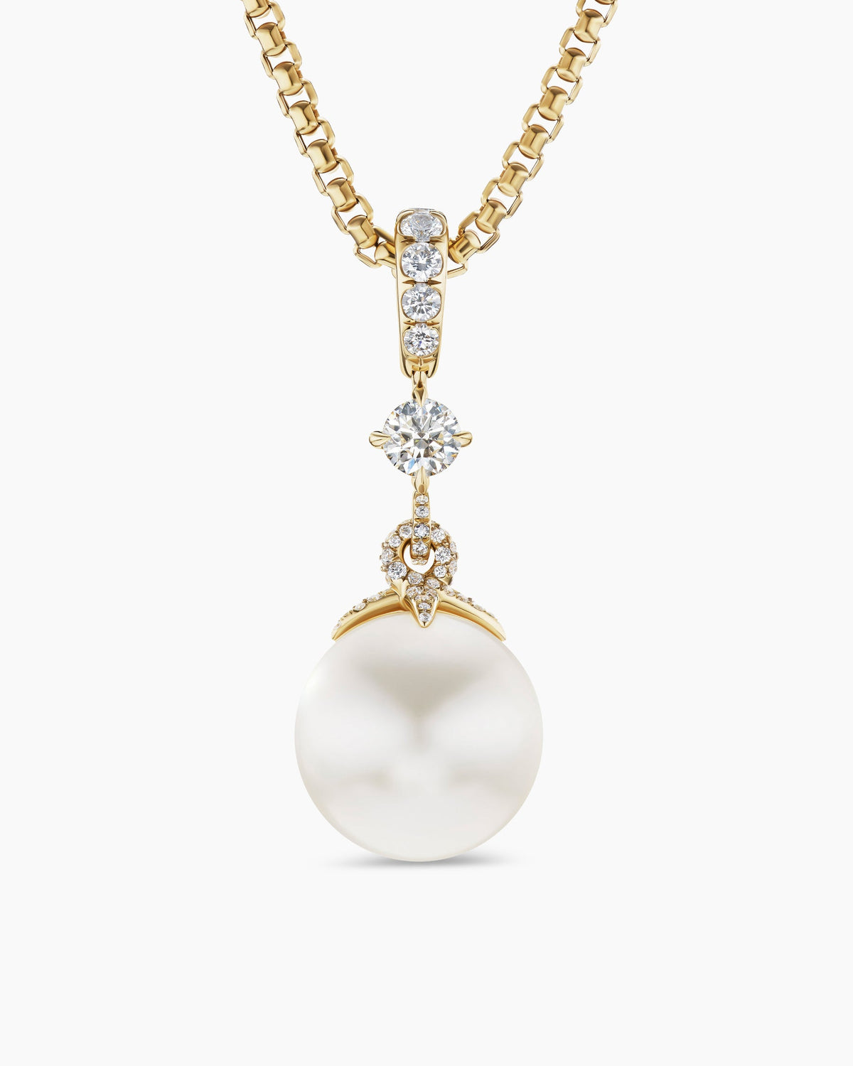 David Yurman DY Lumina Pearl Classic Pendant David Yurman High Jewelry