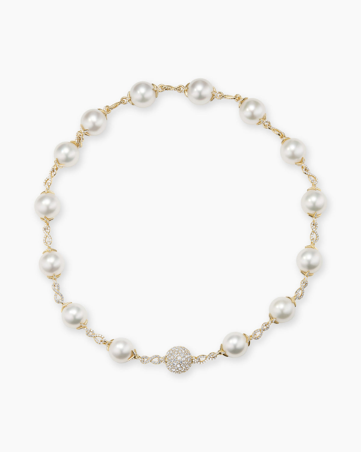 David Yurman DY Lumina Pearl Classic Necklace David Yurman High Jewelry