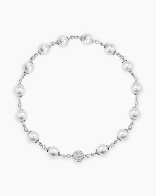 David Yurman DY Lumina Pearl Classic Necklace David Yurman High Jewelry