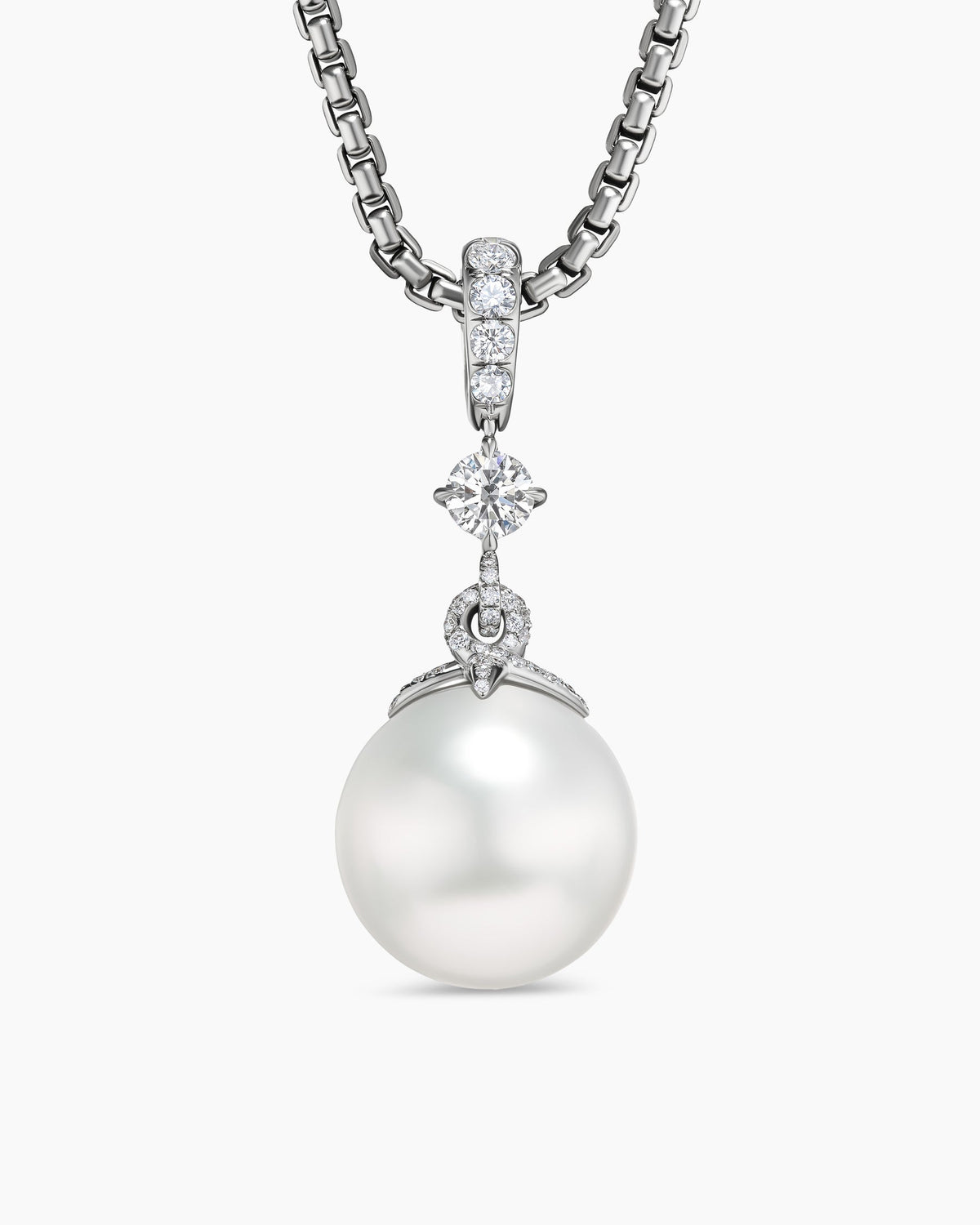 David Yurman DY Lumina Pearl Classic Pendant David Yurman High Jewelry